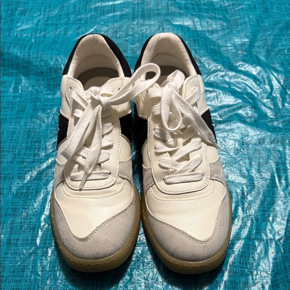 White and Black Sneakers